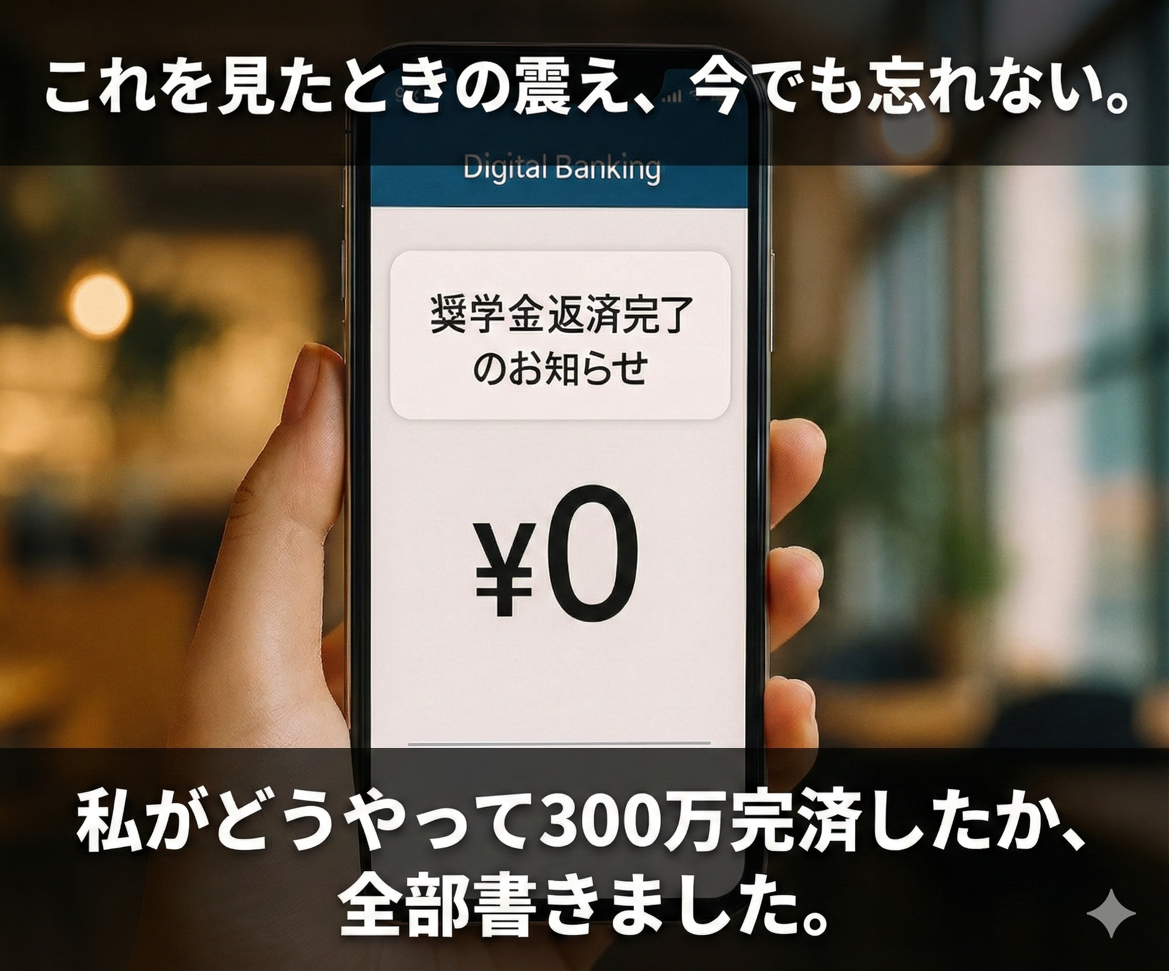 奨学金完済のイメージ